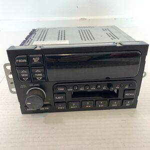 Delco AM/FM Stereo Radio & Cassette 16201154 Automobile 2001 Chevy Buick OEM